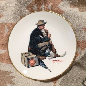 1978 Norman Rockwell plate titled PALS